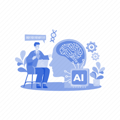 Equipment, artificial intelligence, engineering, machinery, robot, manufacturing, industry icon - Download on Iconfinder