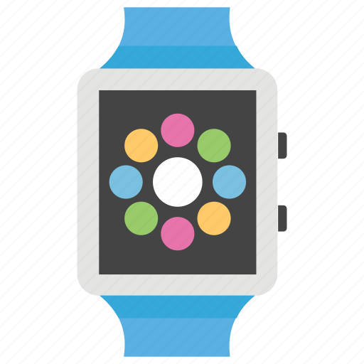 Android wear, modern technology, smart watch, smart wristband, wearable device, wearable technology icon - Download on Iconfinder
