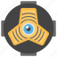 cyber eye, cyber monitoring, cyber security concept, cybernetics, mechanical eye, motion tracker 