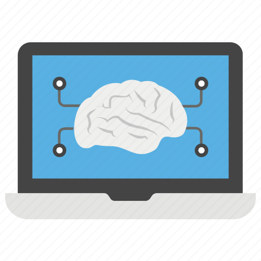 Assessment, brain assessment, computer interface brain, computerized brain, neural network icon - Download on Iconfinder