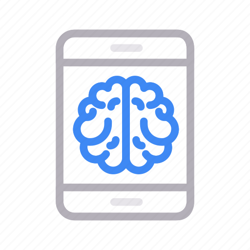 Ai, brain, creative, mobile, phone icon - Download on Iconfinder