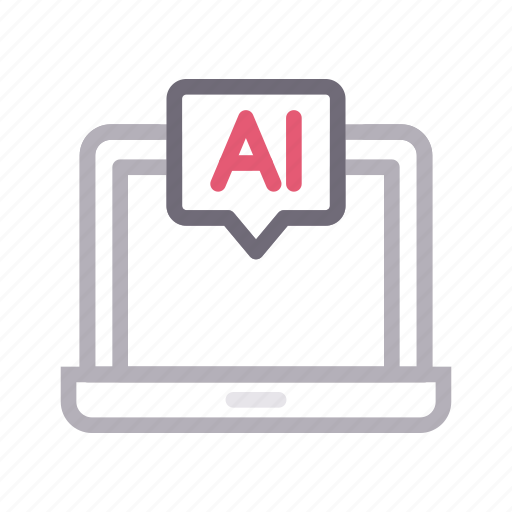 Ai, computer, laptop, message, notebook icon - Download on Iconfinder