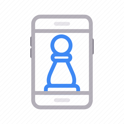 Chess, mobile, phone, planning, strategy icon - Download on Iconfinder