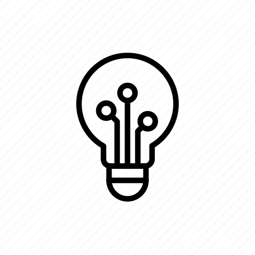 Bulb, circuit, idea, lamp, light, technology icon - Download on Iconfinder
