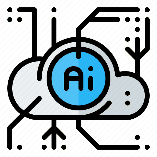 Artificial, cloud, core, intelligence, robotic, server, technology icon - Download on Iconfinder