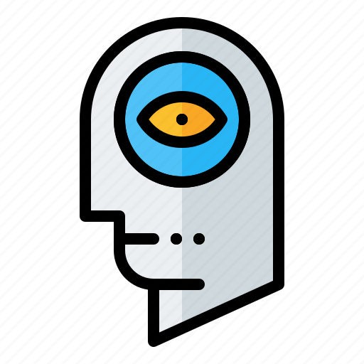 Artificial, cyborg, eye, intelligence, robotic, see, technology icon - Download on Iconfinder