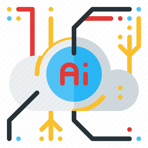 Artificial, cloud, core, intelligence, robotic, server, technology icon - Download on Iconfinder