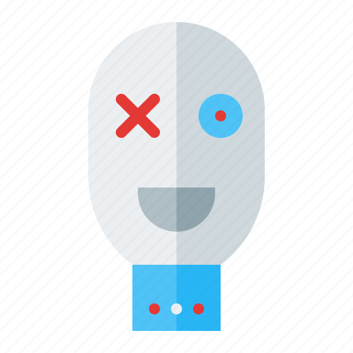 Artificial, cyborg, error, humanoid, intelligence, robotic, technology icon - Download on Iconfinder