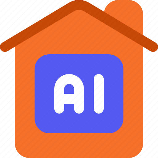 Intelligence, science, smart, ai, artificial, artificial intelligence, house icon - Download on Iconfinder