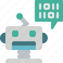 artificial, binary, bot, intelligence, machine, robot