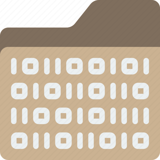 Artificial, binary, folder, intelligence, machine, robot icon - Download on Iconfinder