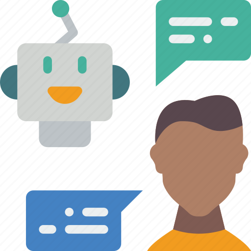 Artificial, bot, chat, conversation, intelligence, machine, robot icon - Download on Iconfinder