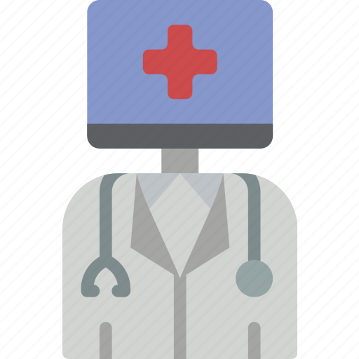 Artificial, bot, doctor, intelligence, machine, robot icon - Download on Iconfinder