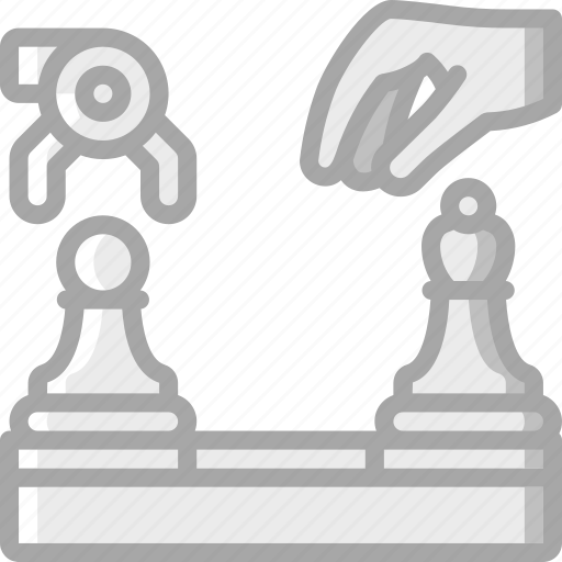 Artificial, chess, intelligence, machine, robot icon - Download on Iconfinder