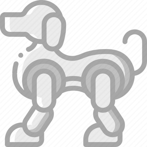 Artificial, bot, dog, intelligence, machine, robot icon - Download on Iconfinder