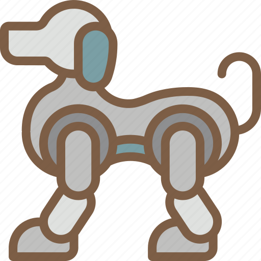 Artificial, bot, dog, intelligence, machine, robot icon - Download on Iconfinder