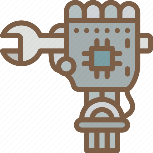 Artificial, bot, intelligence, machine, repair, robot icon - Download on Iconfinder