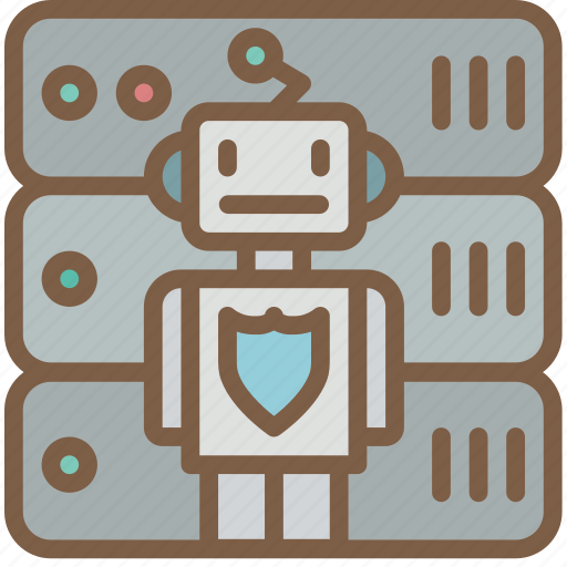 Artificial, bot, data, intelligence, machine, robot, secure icon - Download on Iconfinder