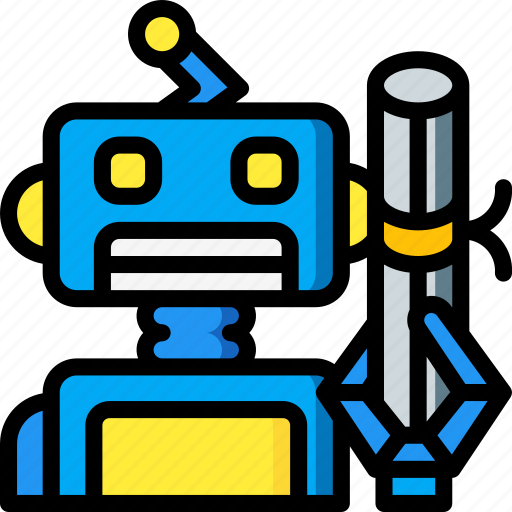 Artificial, intelligence, learning, machine, robot icon - Download on Iconfinder