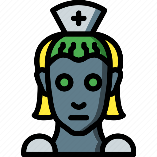 Android, artificial, intelligence, machine, nurse, robot icon - Download on Iconfinder