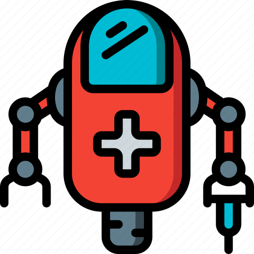 Artificial, bot, intelligence, machine, medical, robot icon - Download on Iconfinder
