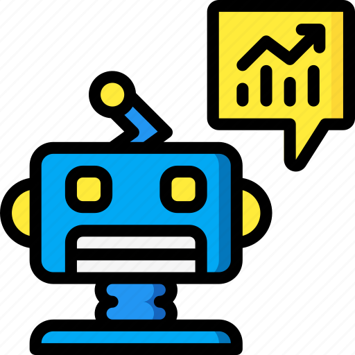 Artificial, intelligence, machine, predictions, robot icon - Download on Iconfinder