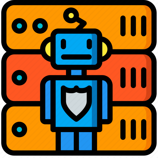 Artificial, bot, data, intelligence, machine, robot, secure icon - Download on Iconfinder