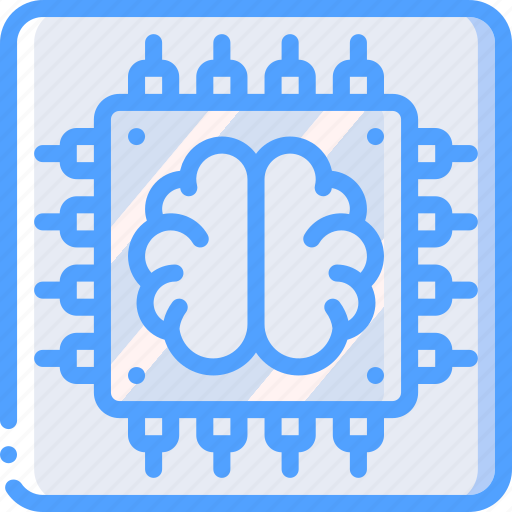 Artificial, brain, chip, intelligence, machine, robot icon - Download on Iconfinder
