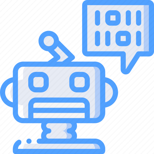 Artificial, binary, bot, intelligence, machine, robot icon - Download on Iconfinder
