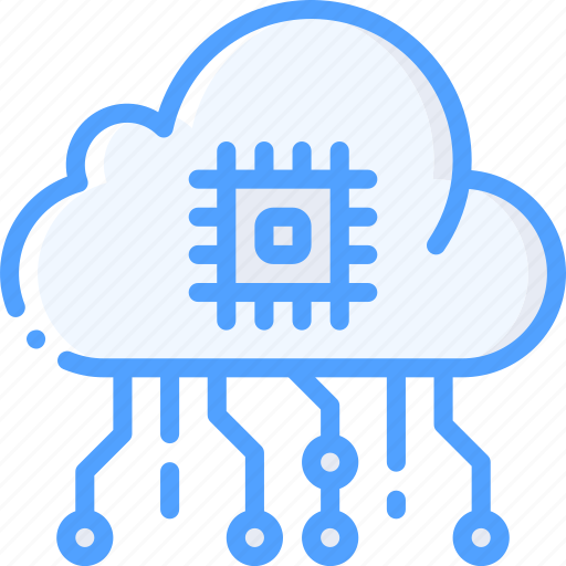 Artificial, cloud, intelligence, machine, robot icon - Download on Iconfinder
