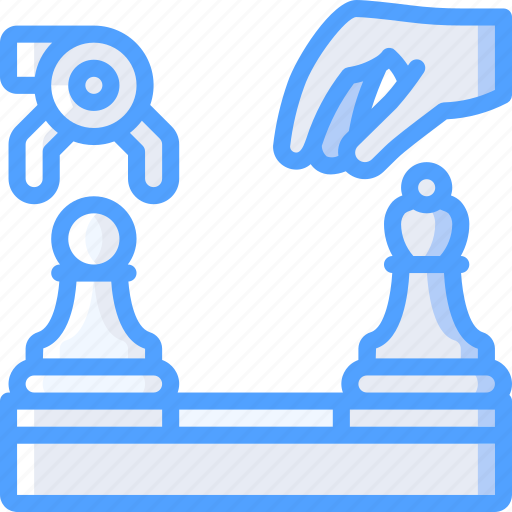 Artificial, chess, intelligence, machine, robot icon - Download on Iconfinder
