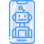 artificial, assistant, intelligence, machine, phone, robot 