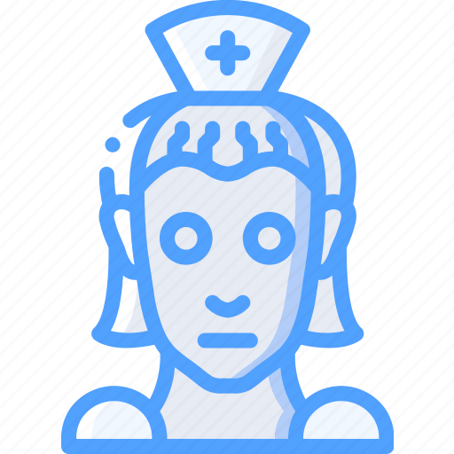 Android, artificial, intelligence, machine, nurse, robot icon - Download on Iconfinder