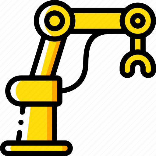 Arm, artificial, intelligence, machine, mechanical, robot icon - Download on Iconfinder