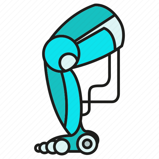 Artificial intelligence, circuit, control, leg, robot, robotic leg icon - Download on Iconfinder