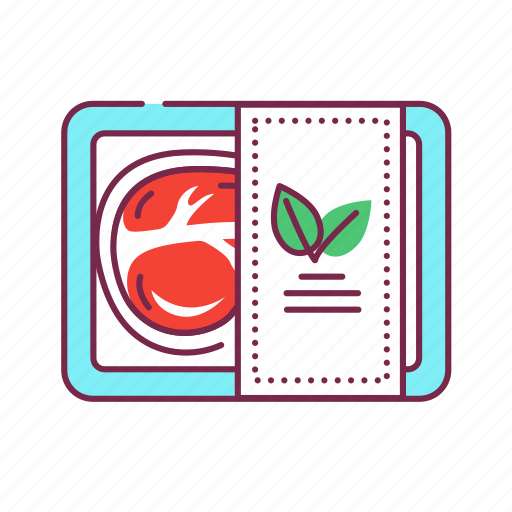 Artificial, based, made, meat, nature, packaging, plant icon - Download on Iconfinder