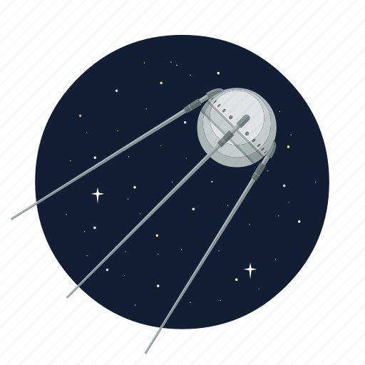 Artificial, satellite, soviet union, sputnik icon - Download on Iconfinder