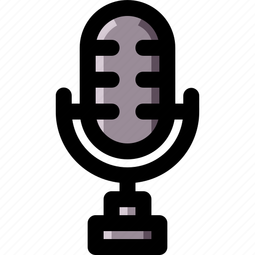 Audio, karaoke, mic, microphone, music, speech, voice icon - Download on Iconfinder