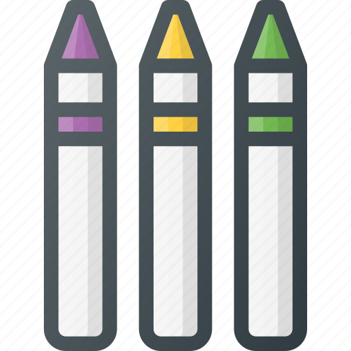 Art, craft, crayons, design, pencil icon - Download on Iconfinder