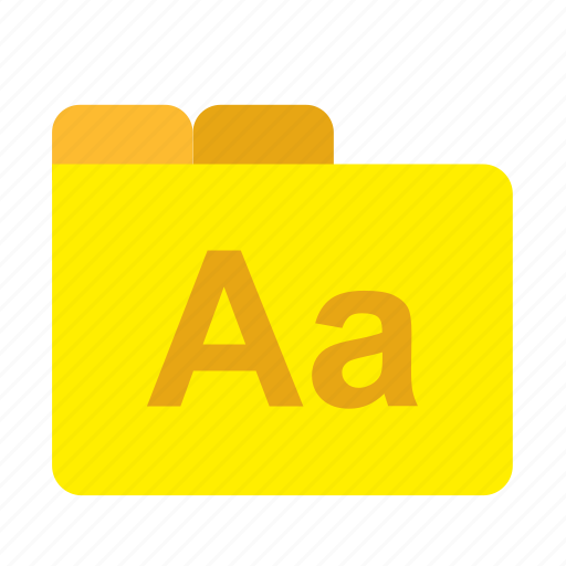 Art, design, file, folder, graphic, typography icon - Download on Iconfinder