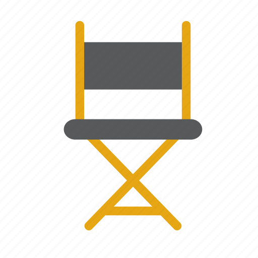 Chair, cinema, director, director's, directors, filmmaking, movie icon - Download on Iconfinder