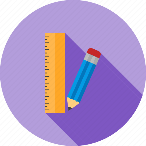 Eraser, office, pencil, pencils, ruler, sharp, wood icon - Download on Iconfinder