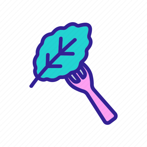 Arugula, fork, garden, greenhouse, plant, plate, rucola icon - Download on Iconfinder