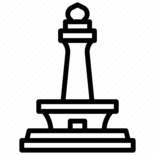 Jakarta, national, monument, indonesia, architecture, city, monas icon - Download on Iconfinder
