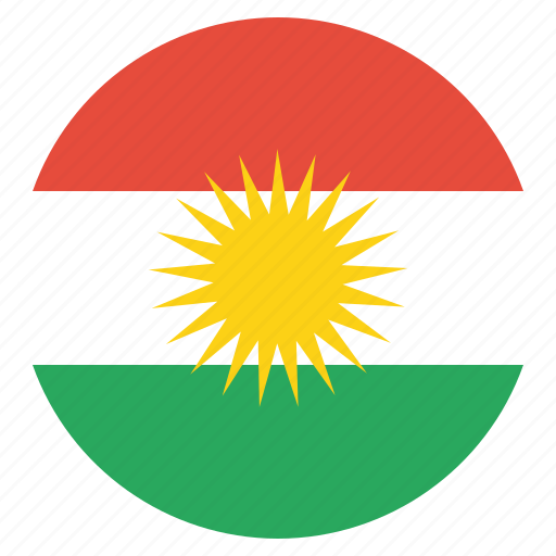 Flag, kurdish, kurdistan, region, kurd icon - Download on Iconfinder