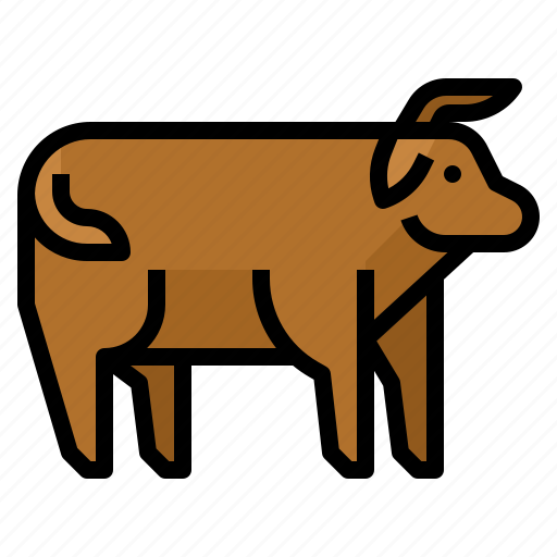 Agriculture, animal, cow, farm icon - Download on Iconfinder
