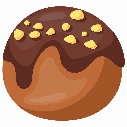 Assorted chocolate, butternut crunch, chocolate, nuts chocolate, sweet treat icon - Download on Iconfinder