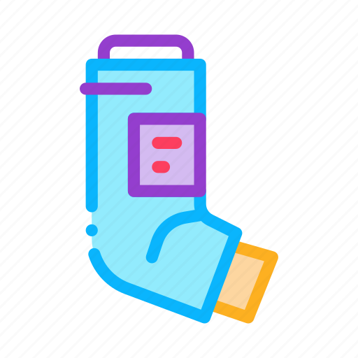 Inhaler, asthma, treatment, tool, sick, allergen icon - Download on Iconfinder