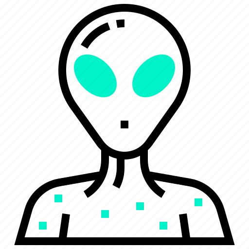 Alien, character, humanoid, monster, space icon - Download on Iconfinder