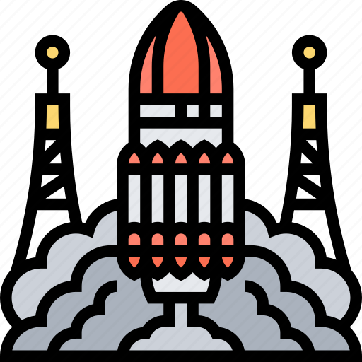 Rocket, launch, spaceship, shuttle, exploration icon - Download on Iconfinder